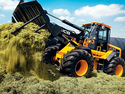 JCB 434 S Agri Silo rammer